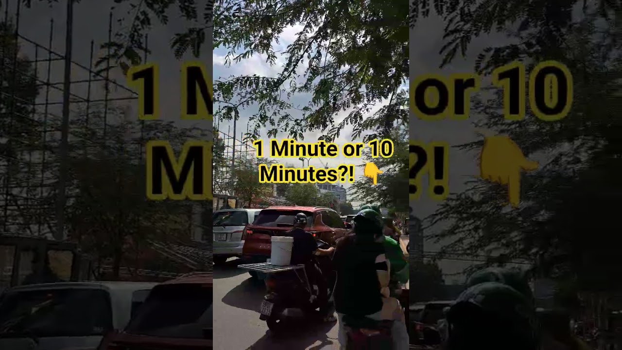 ⏱️ The Shipper Waiting Game... Time Check in Ho Chi Minh City 