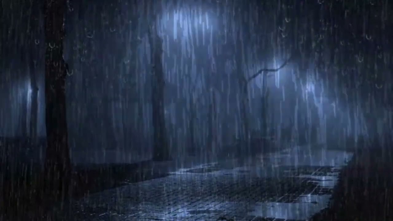 เสียงฝนตก 4 ชั่วโมง ฟังเพื่อผ่อนคลายหลับอย่างมีประสิทธิภาพ คลายกังวล