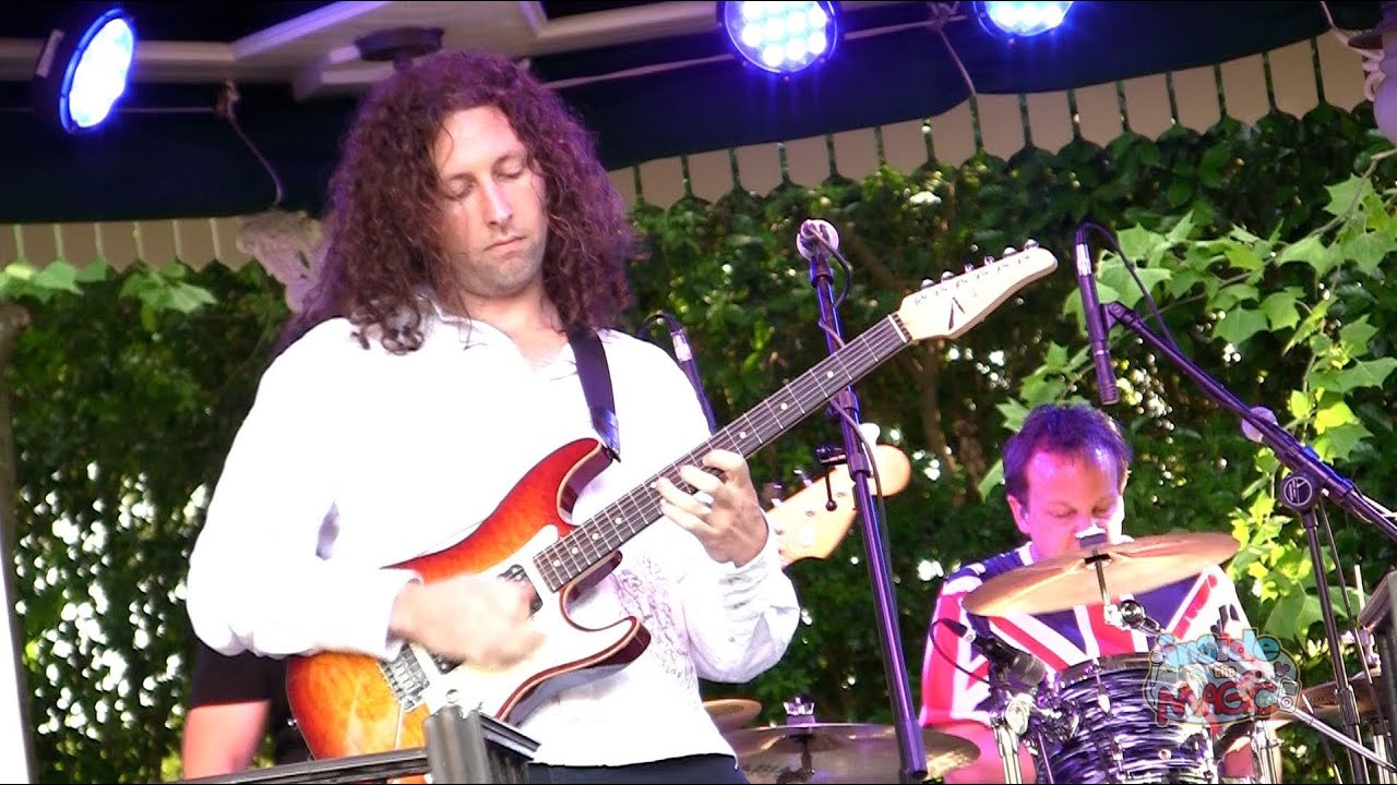 English Channel / British Revolution band at Epcot UK pavilion in Walt Disney World