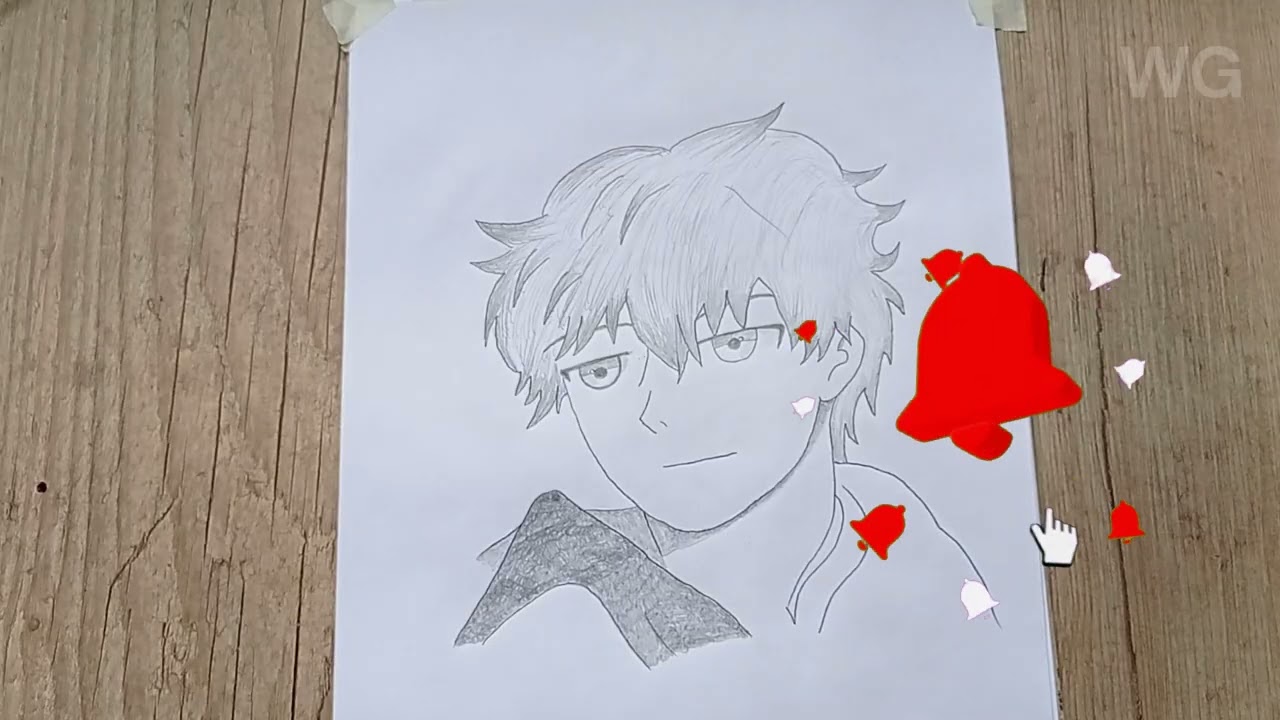 Como desenhar o rosto de um garoto muito simples e fácil...