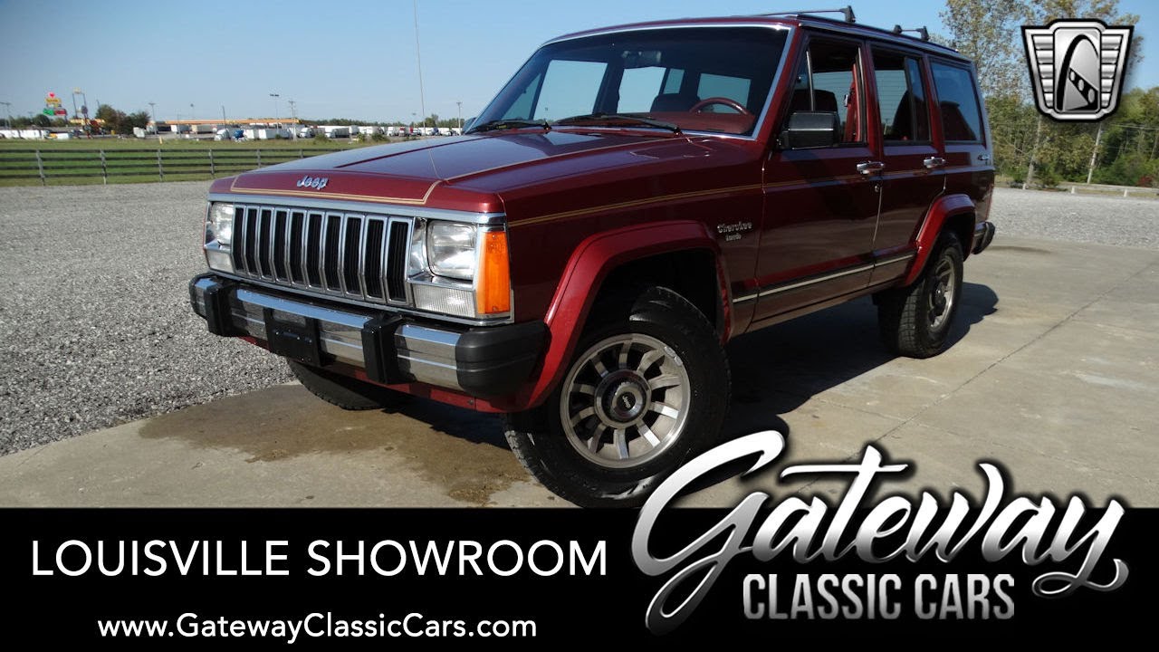 1986 Jeep Cherokee Laredo, Gateway Classic Cars Louisville #2323 LOU