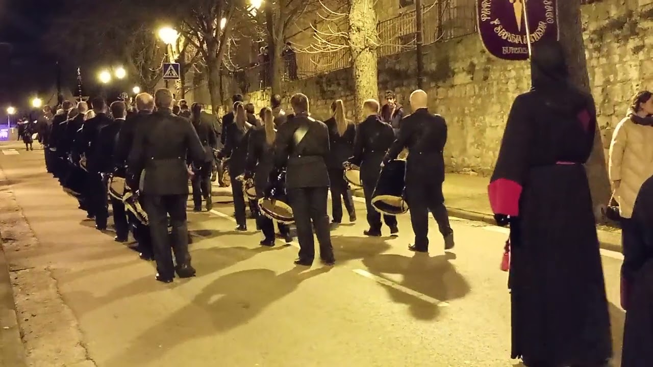 PROCESIÓN ANTIGUA DE LA MUERTE. Semana Santa Burgos 2024.
