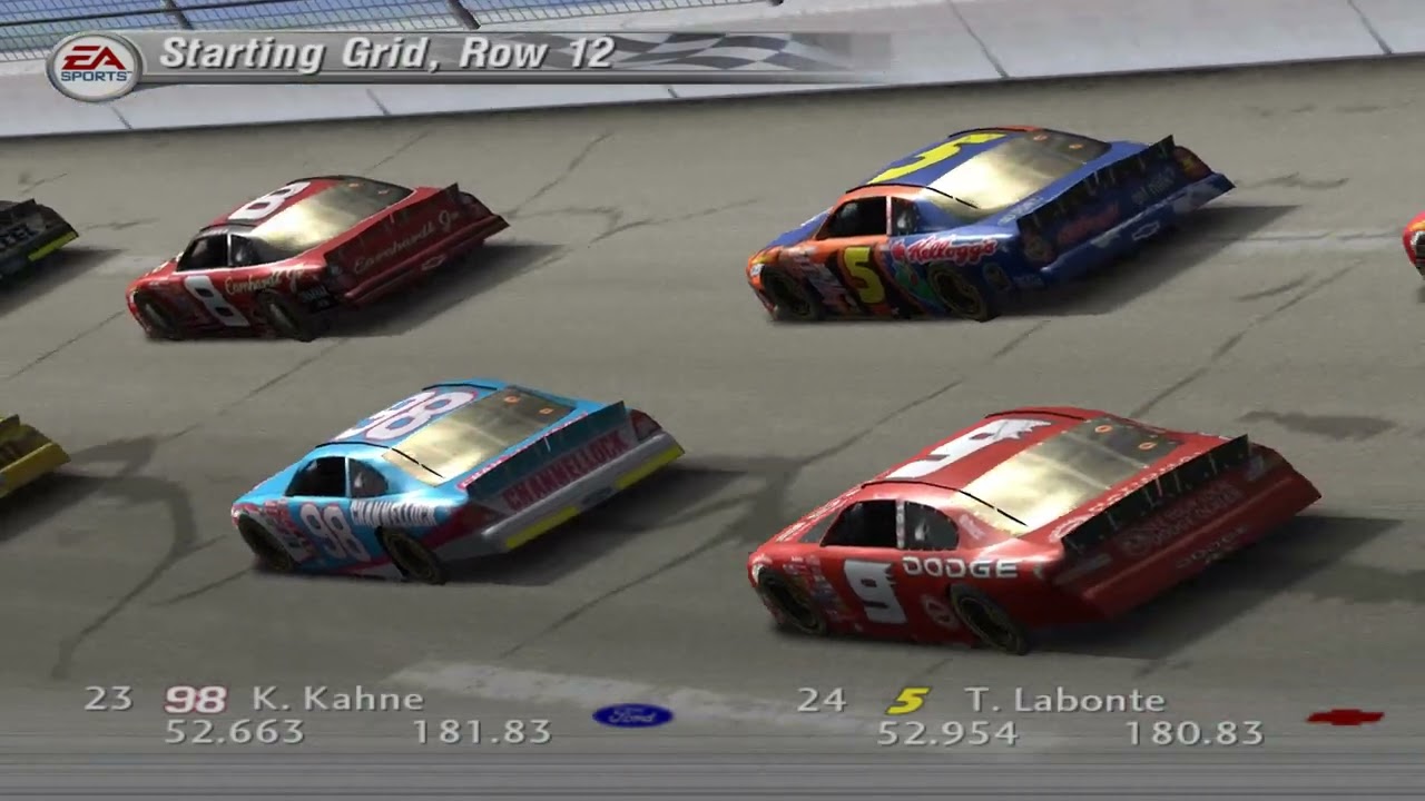 NASCAR Thunder 2003 for GameCube (EA Tiburon, 2002)