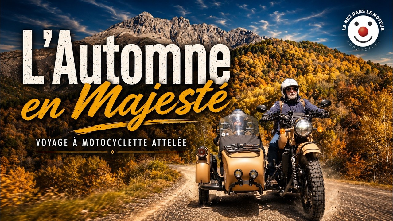 L'Automne en MAJESTÉ -  Voyage à motocyclette attelée - #414