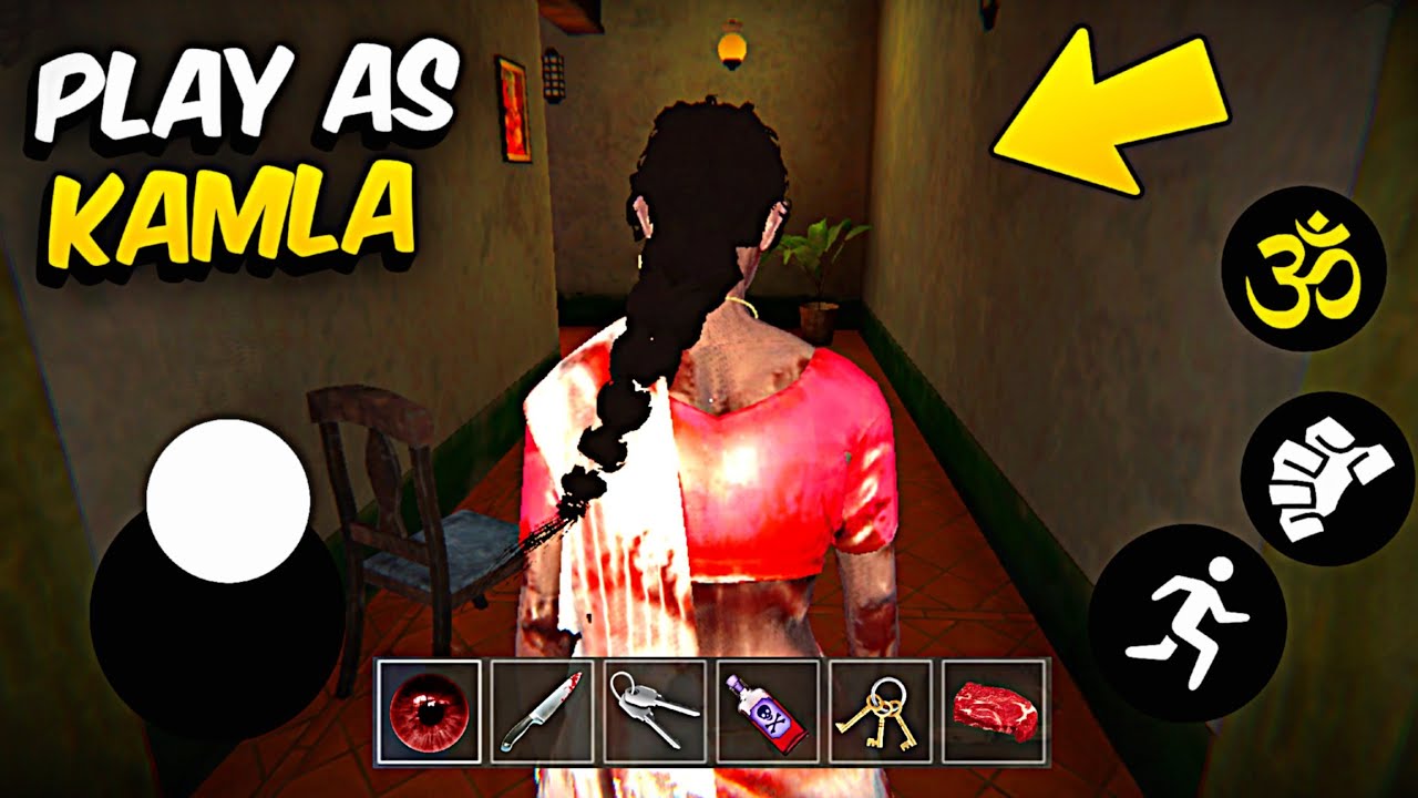 Playing as Kamla with a SECRET MOD in Kamla Horror Game! 🤯👻