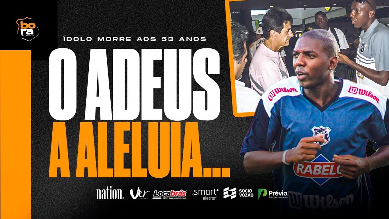 🖤 LUTO NO CEARÁ! REINALDO ALELUIA NOS DEIXOU. 🏴 PRESIDENTE E CEO LAMENTAM PERDA DE ÍDOLO ALVINEGRO🏴