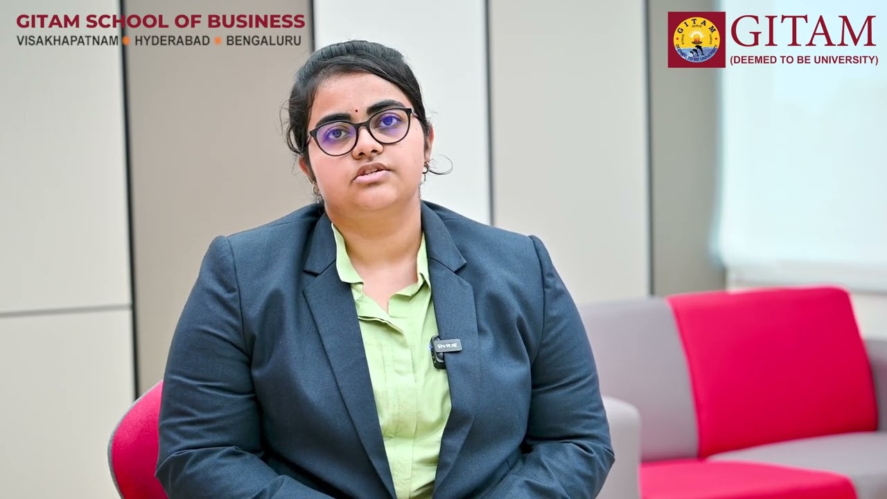 The summer internship program student Thanmayee