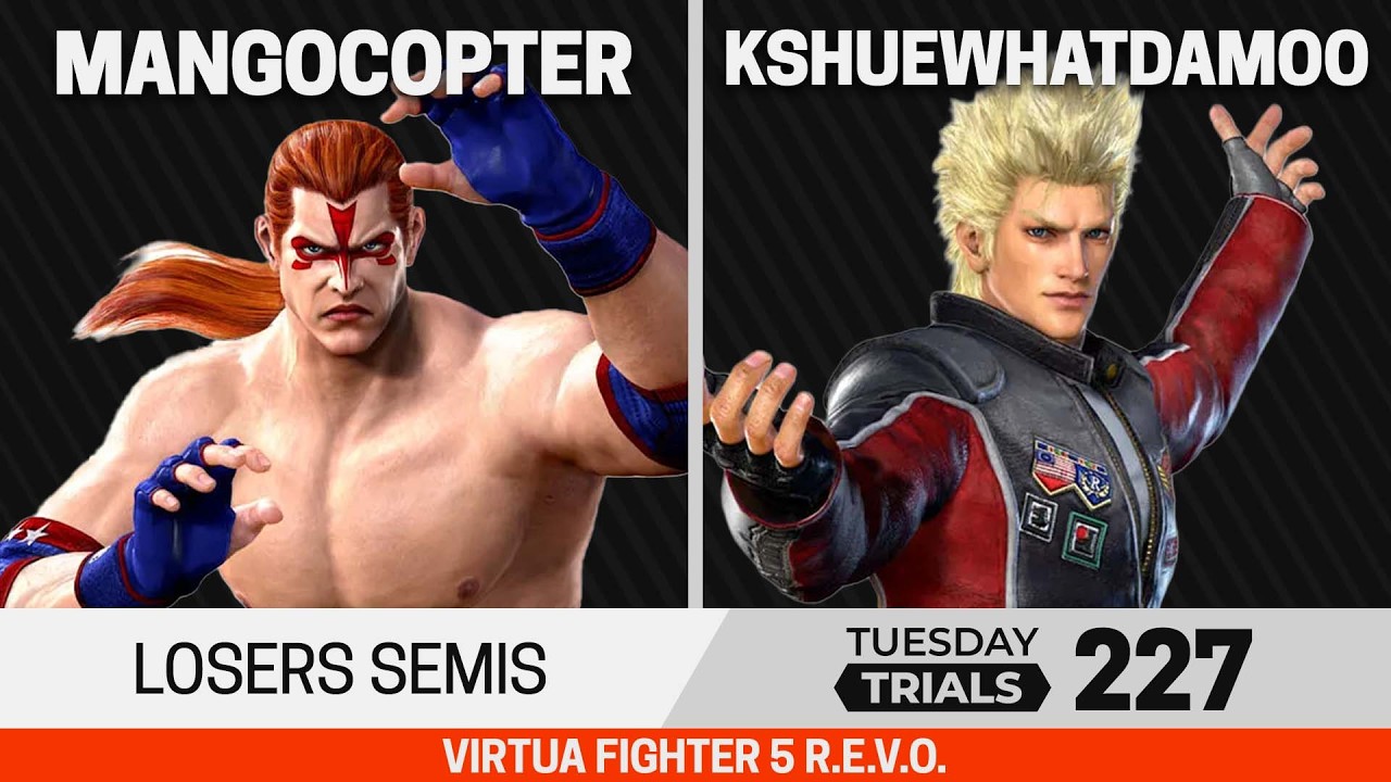 Tuesday Trials 227 VF5 Losers Semis - Mangocopter (Wolf) vs Kshuewhatdamoo (Jacky)