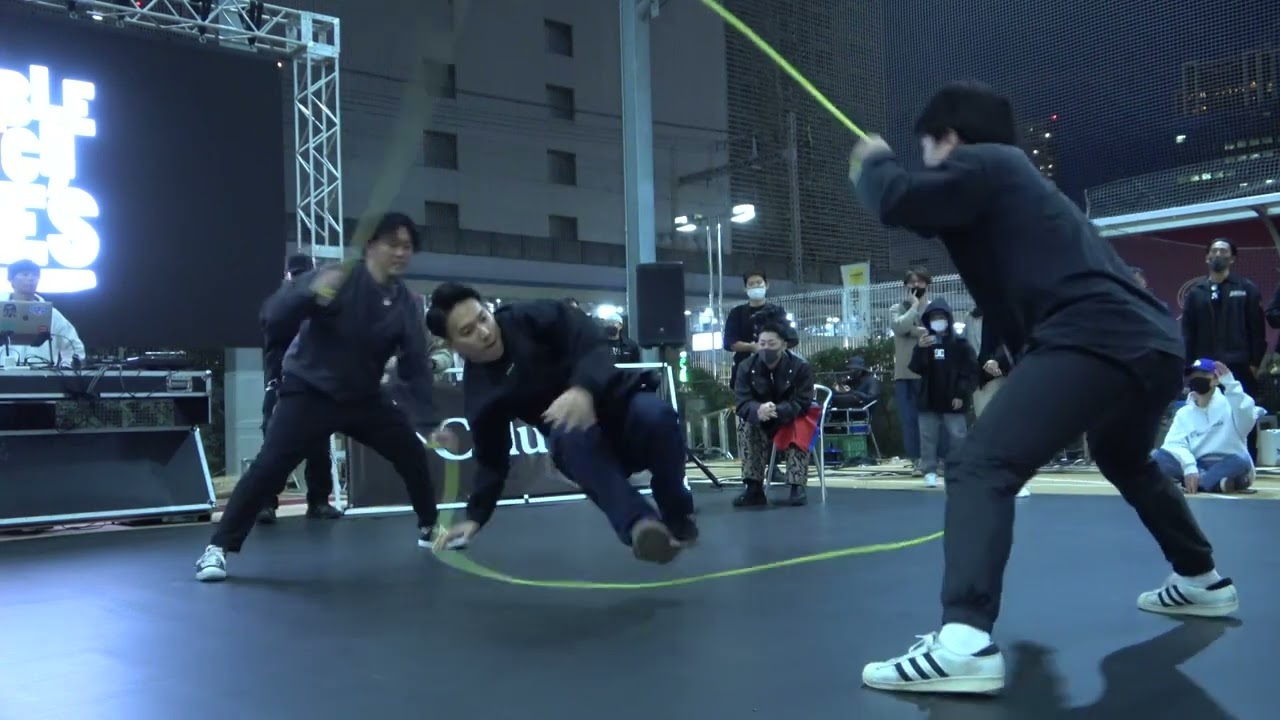 【 クボユウト vs TO-MA 】DOUBLE DUTCH ONE'S 2022-2023 SCENE1 MEN'S SEMIFINAL
