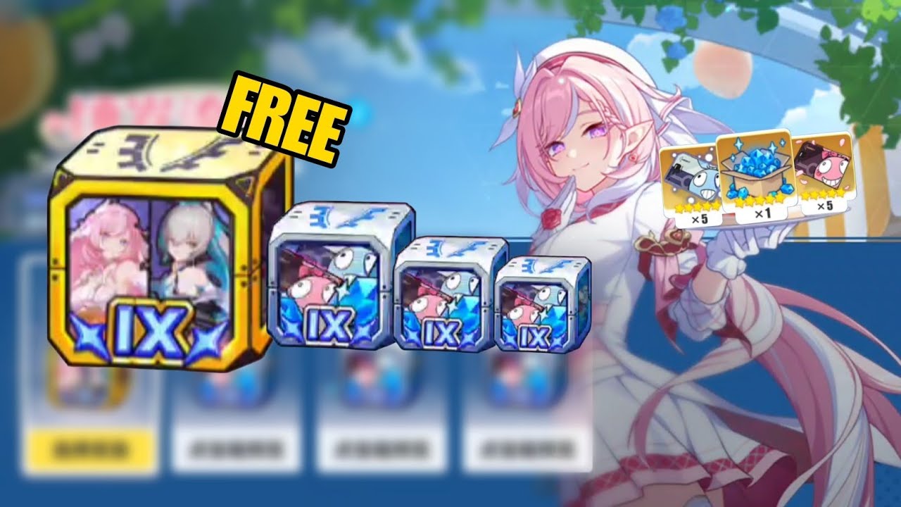 Honkai Impact 3 8.5: БЕСПЛАТНЫЙ ящик Valkyrie уровня S + БЕСПЛАТНЫЙ билет + ящик Crystal