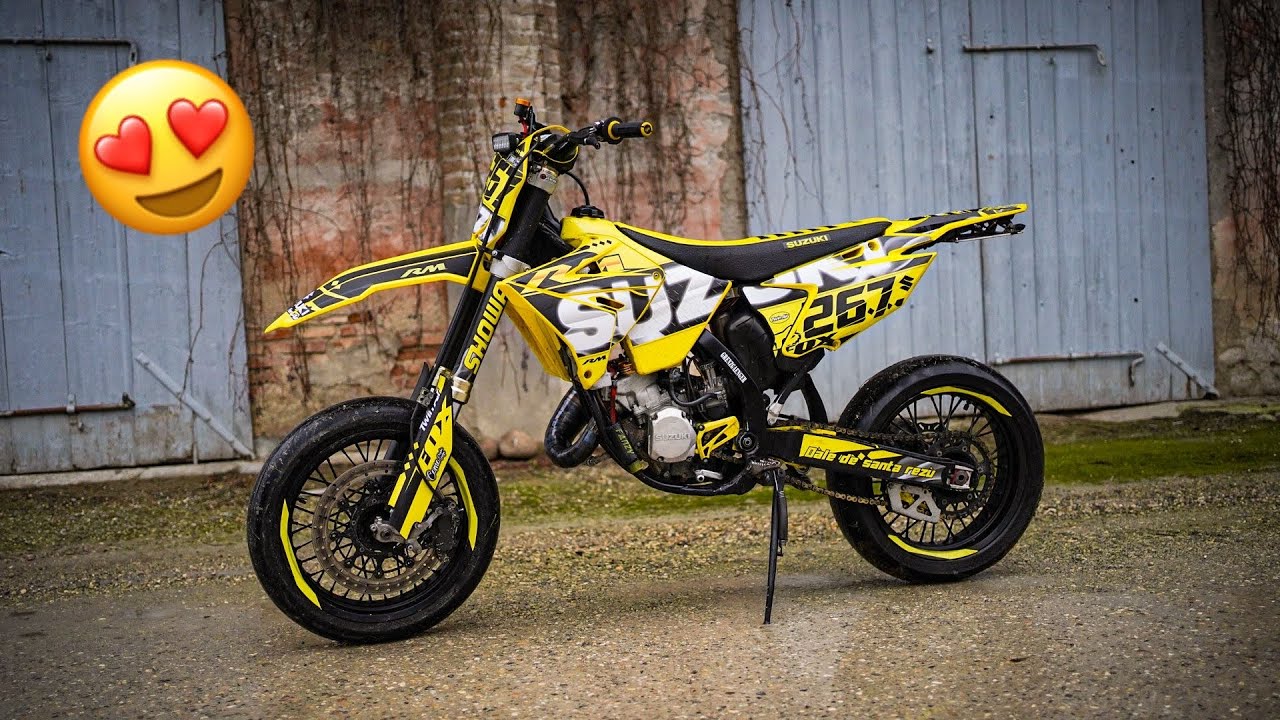 TEST SUZUKI RM 125cc MOTARD 🔥