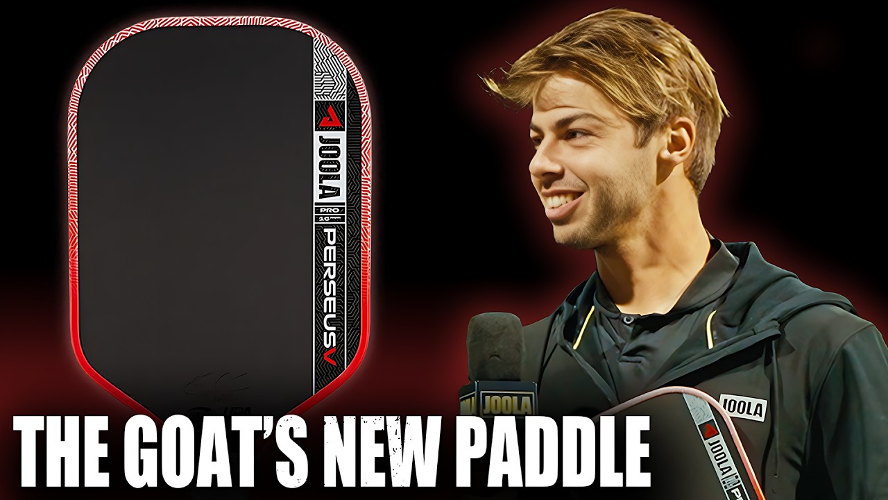 Ben Johns Breaks Down His New JOOLA Pro V Paddle