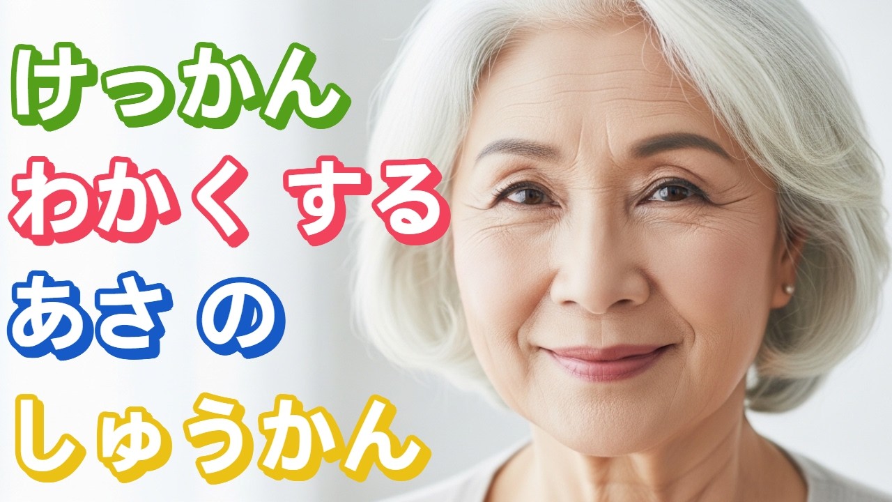 朝の空腹時に「これ」を一杯飲めば、血管年齢が若返ります。