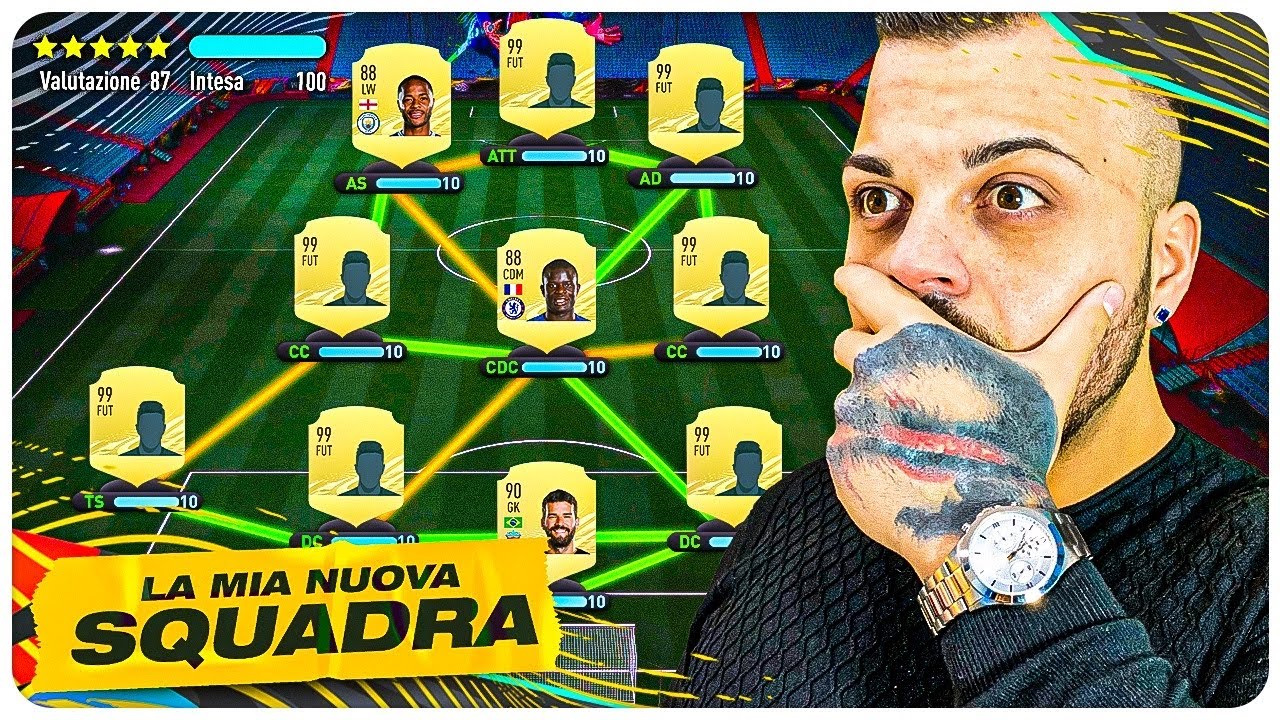 FIFA 21: LA MIA SQUADRA DA 1.200.000 CREDITI PER LA WL!