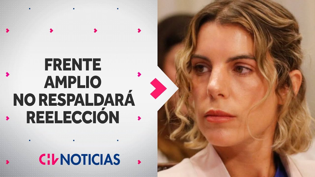 Frente Amplio NO RESPALDARÁ A MAITE ORSINI en una eventual candidatura de repostulación