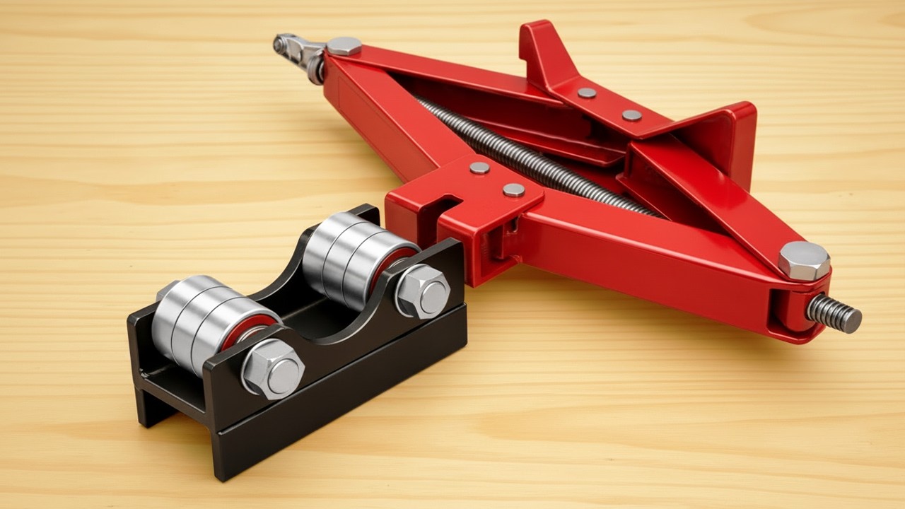 Billions of Welders Don&rsquo;t Know This Secret! Turn Old Car Jacks into Million-Dollar Tools
