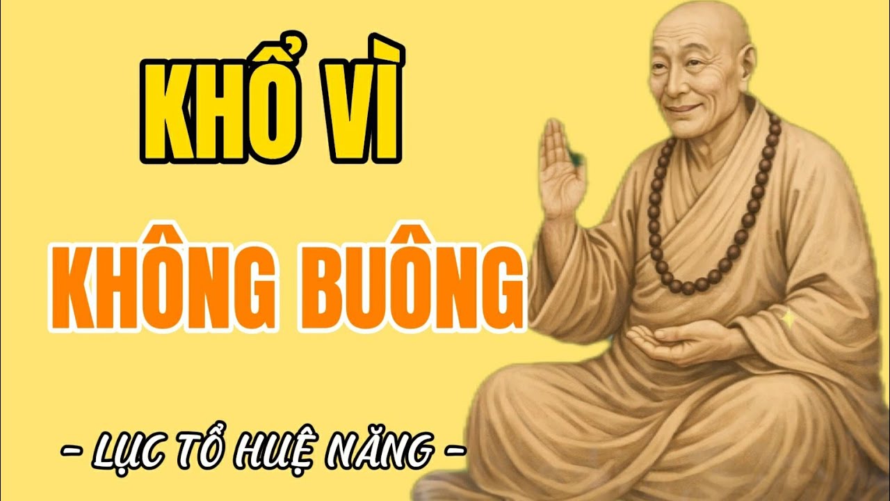 Không Buông Được Vì Còn Chấp – Lục Tổ Huệ Năng