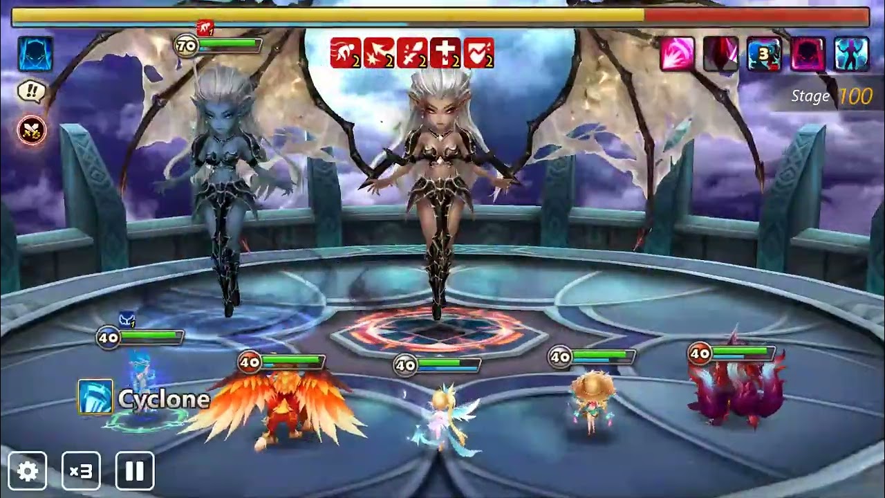 Summoners War TOA Hard 100F