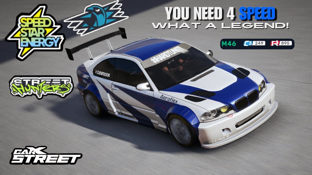CarX Street | BMW M3 E46 (M46) Class 3 Club Tune | iOS & Android
