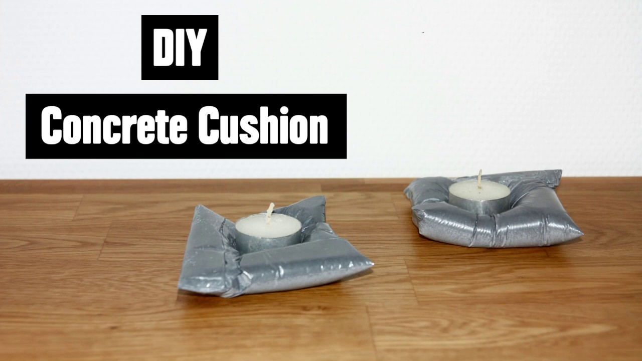 DIY Concrete Cushion