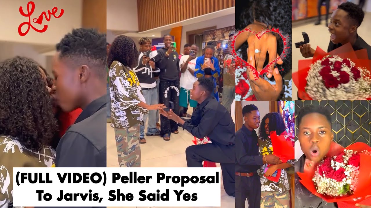 Peller And Jarvis Engagment ( Full Video ) As Jarvis Kiss Peller And Said Yes. #peller #jarvis