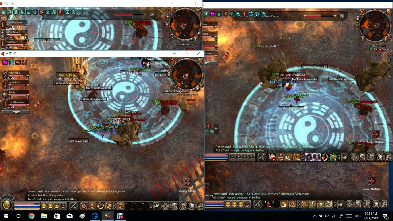 Dani The Joker solo meley 2 ninja, 11 alternative accounts running