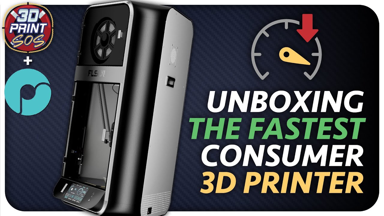 FLSun S1 Pro - Live Unboxing the FASTEST consumer 3d printer