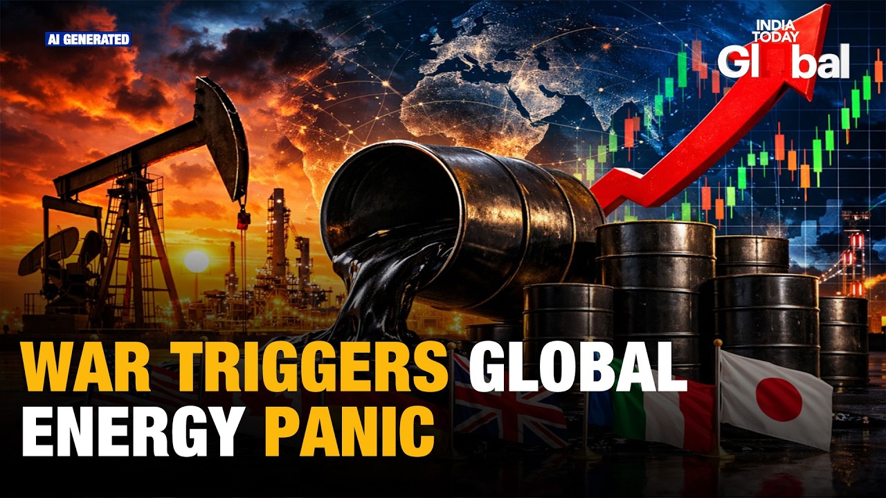 Iran War Sparks Oil Price Spike, Global Markets Tremble | Brent Crude Jumps to 119 Dollars