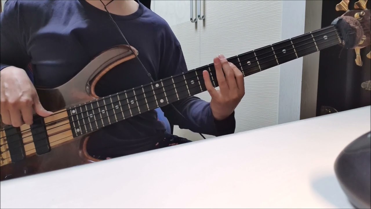 La 5a Estación - El Sol No Regresa (bass cover)