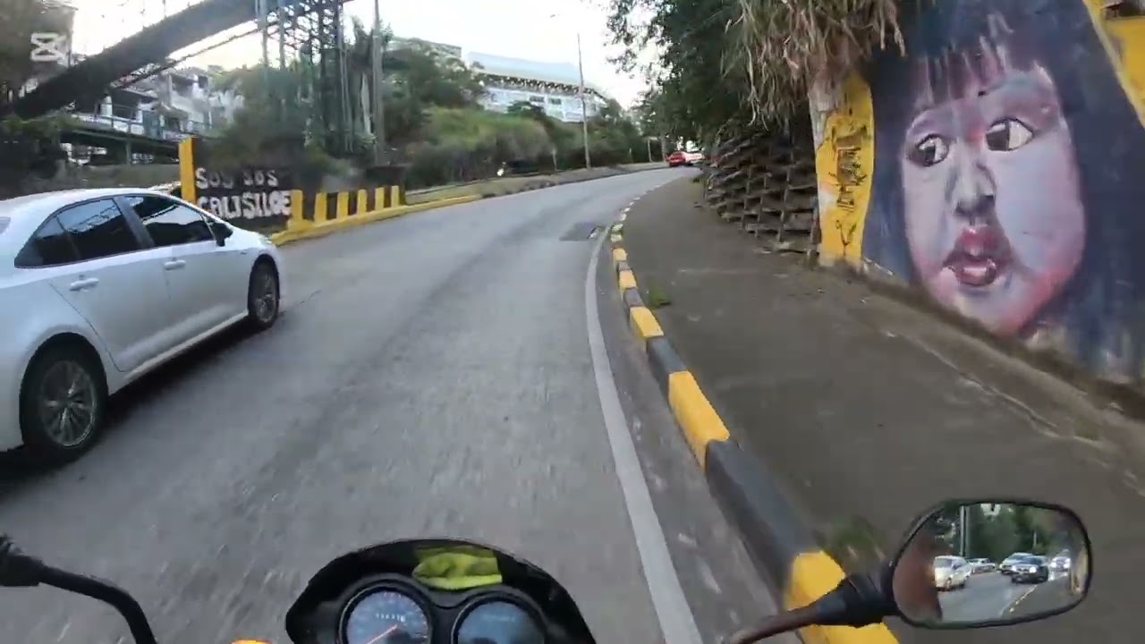 Recorrido desde los chorros hasta bella vista avenida de los cerros cali colombia