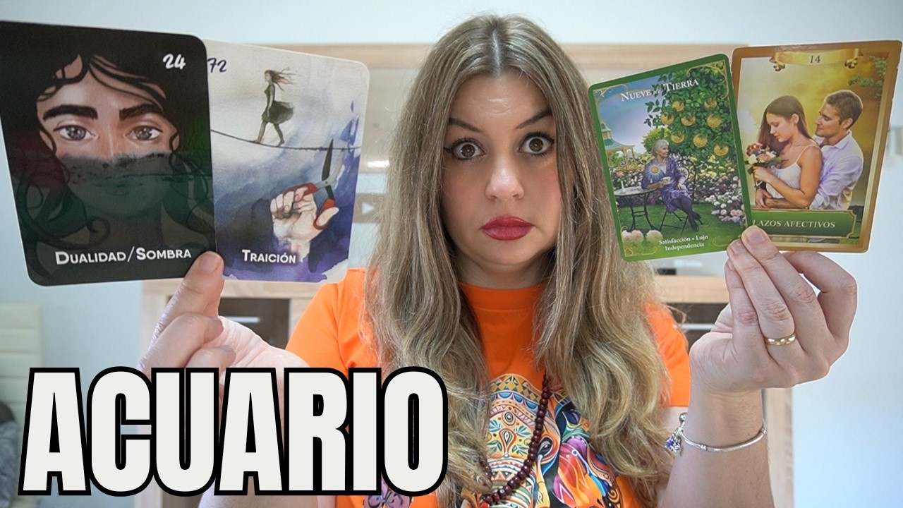 ACUARIO ♒QUE INTUICI&Oacute;N TIENES DA MIEDO 😱 DESCUBRES LA VERDAD OCULTA EN TU FAMILIA MA&Ntilde;ANA 14🔮