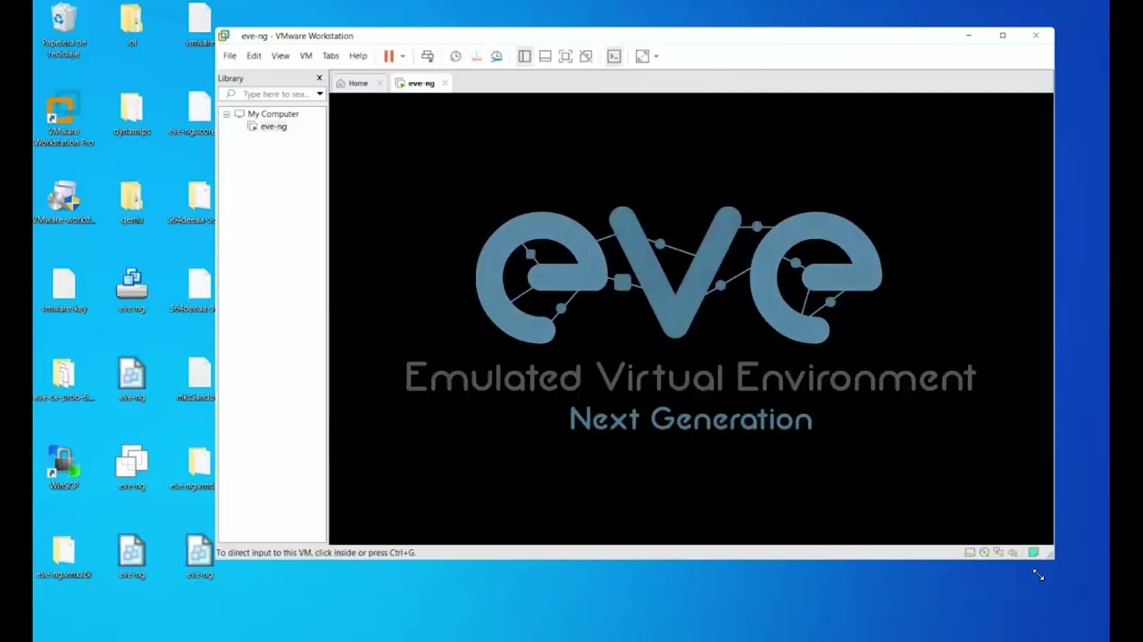 Instalación EVE-NG