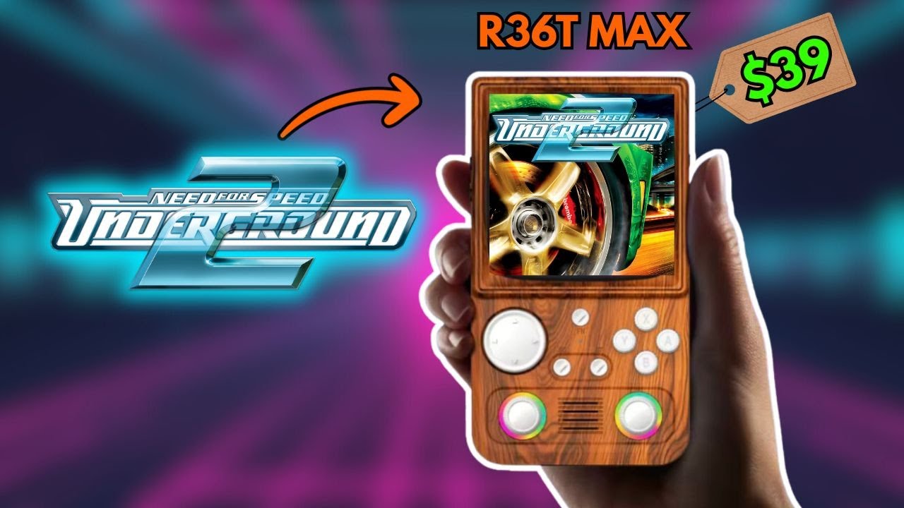 Need for Speed: Underground 2 On This 39$ Gaming Console! | R36T MAX Gameplay 2026
