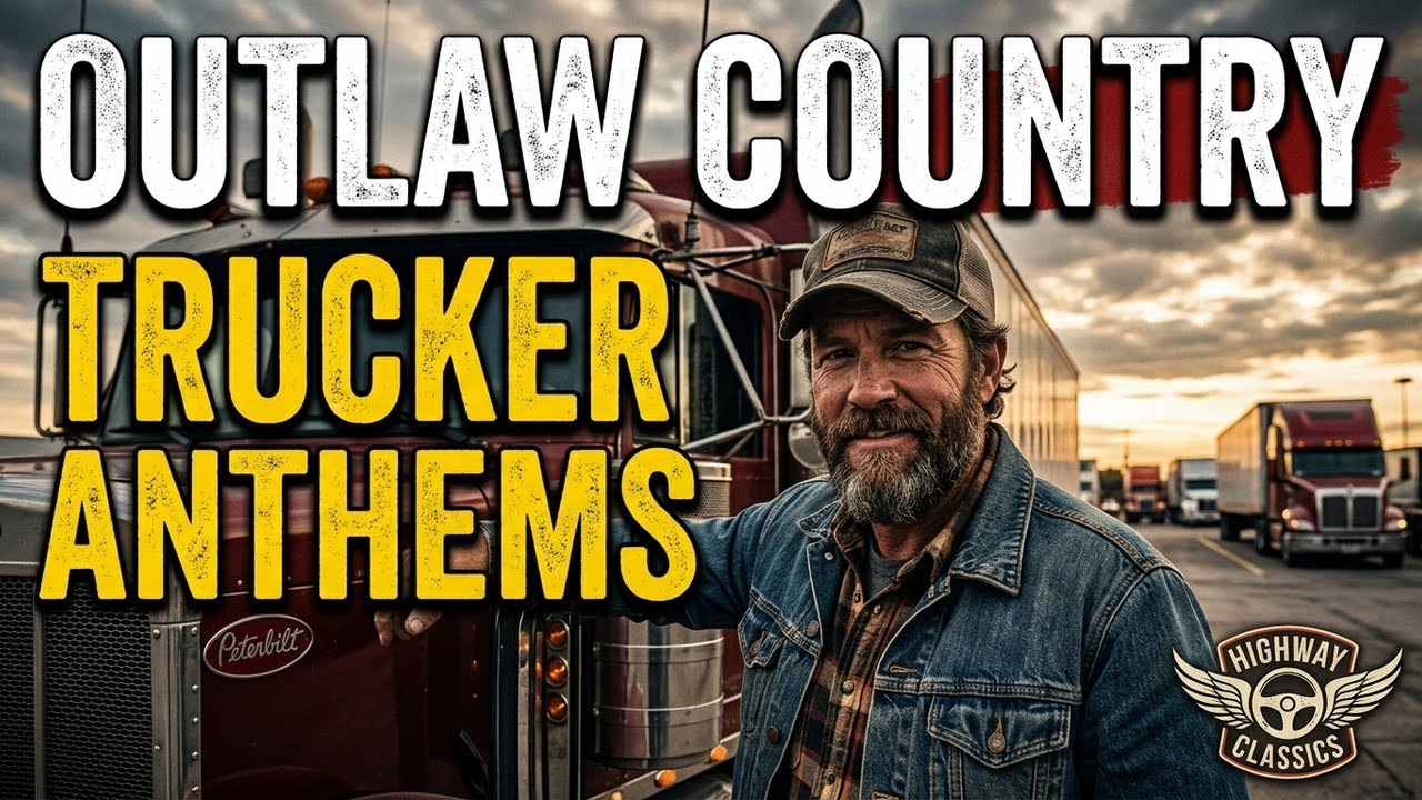 Outlaw Country Music for Truck Drivers on Dark Roads and Long Miles