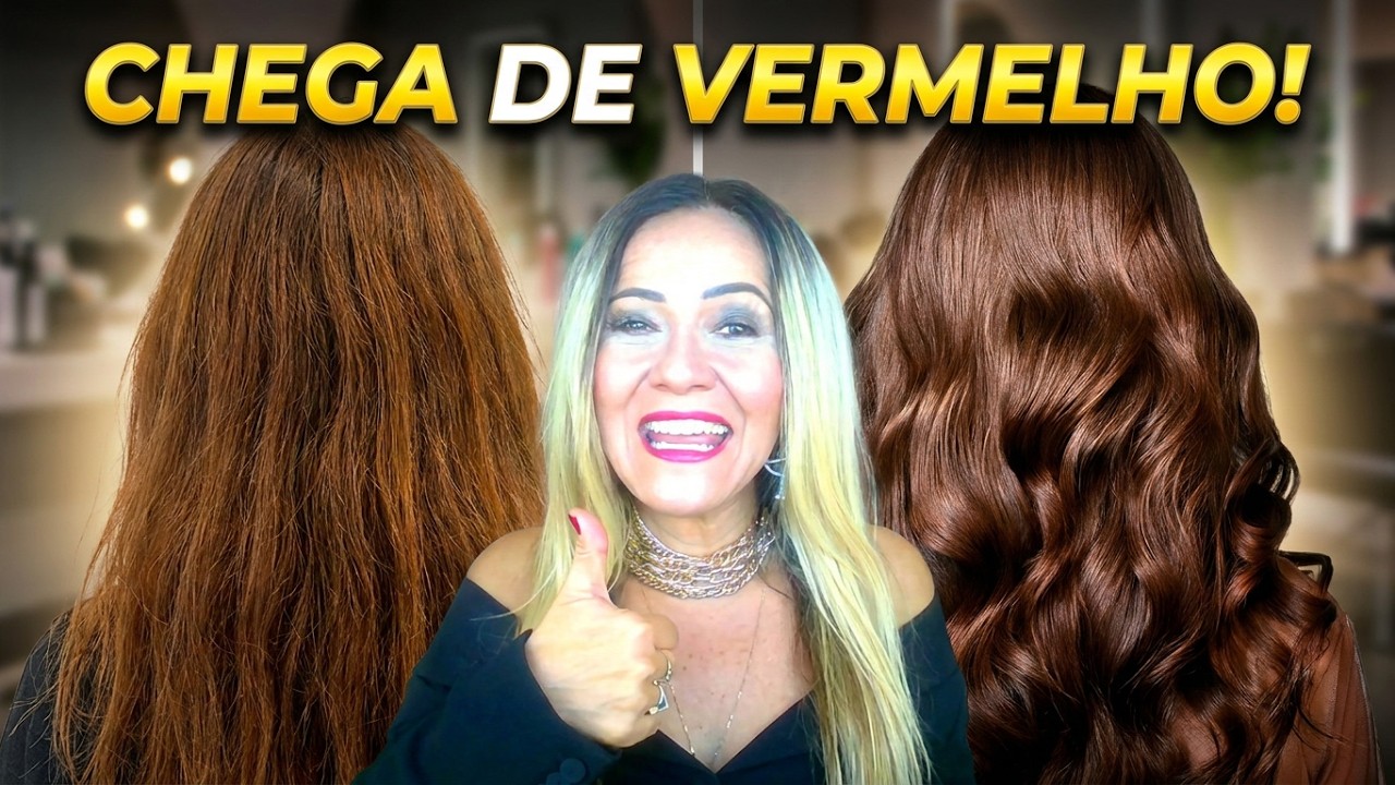 COMO PINTAR O CABELO COM 7.7 SEM DEIXAR AVERMELHADO! 