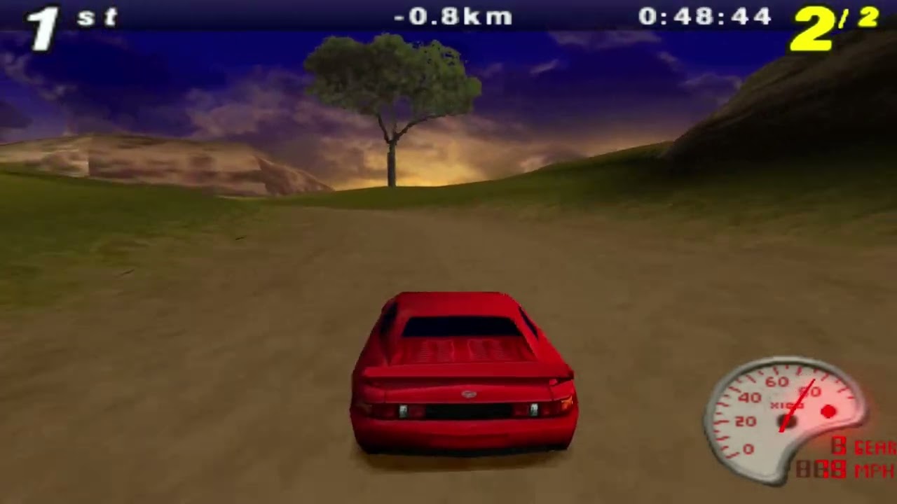 Max Power Racing PS1 HD Gameplay