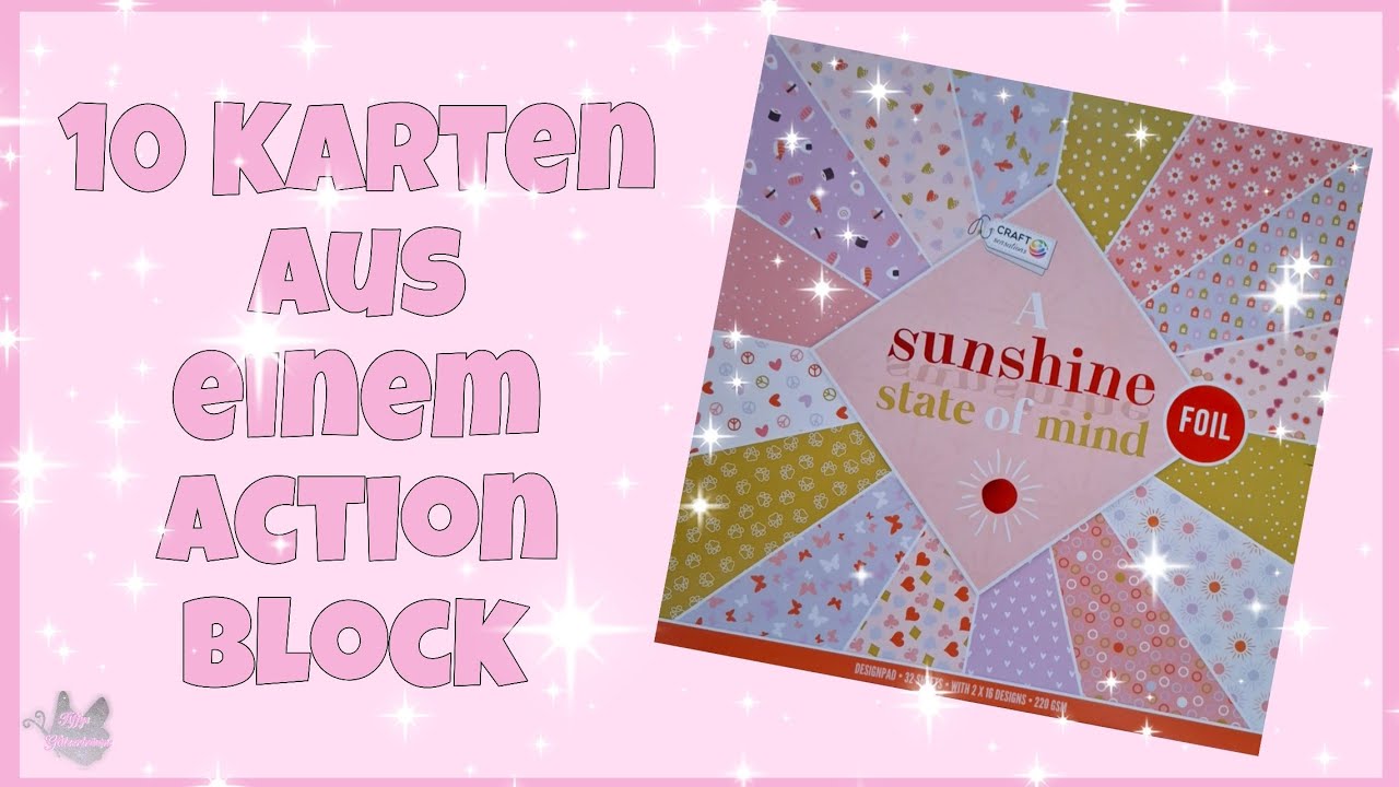💕 10 Karten aus einem Action Block 💕 