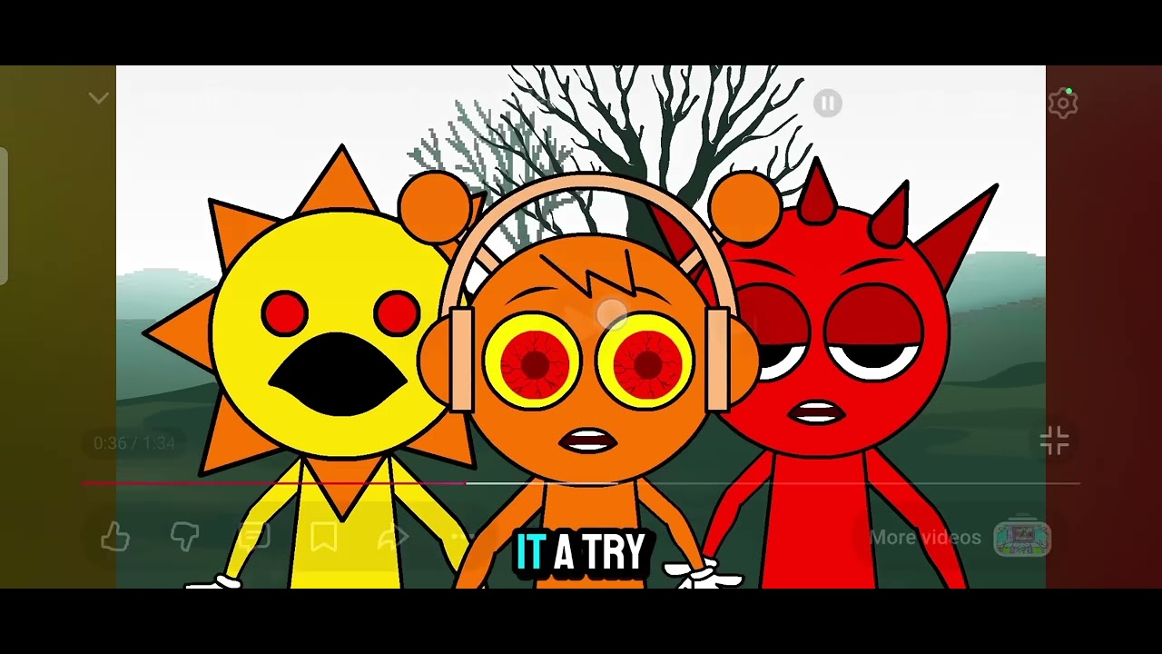 All mistakes of the sprunki song