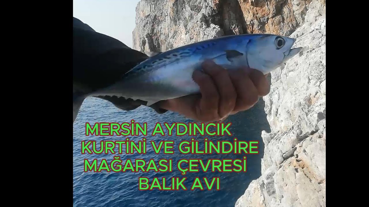 akdeniz de doğa ve balık keyfi