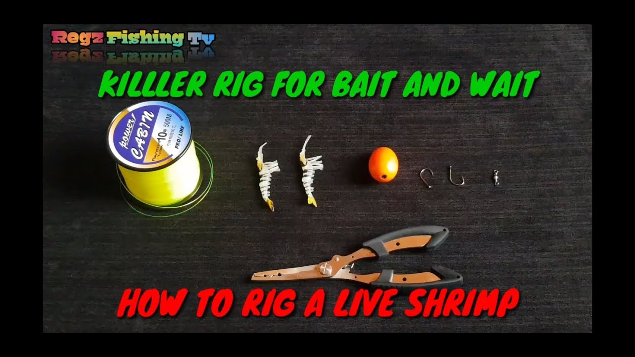 KILLER RIG FOR DOUBLE HOOK UP | HOW TO RIG LIVE SHRIMP | BAIT AND WAIT