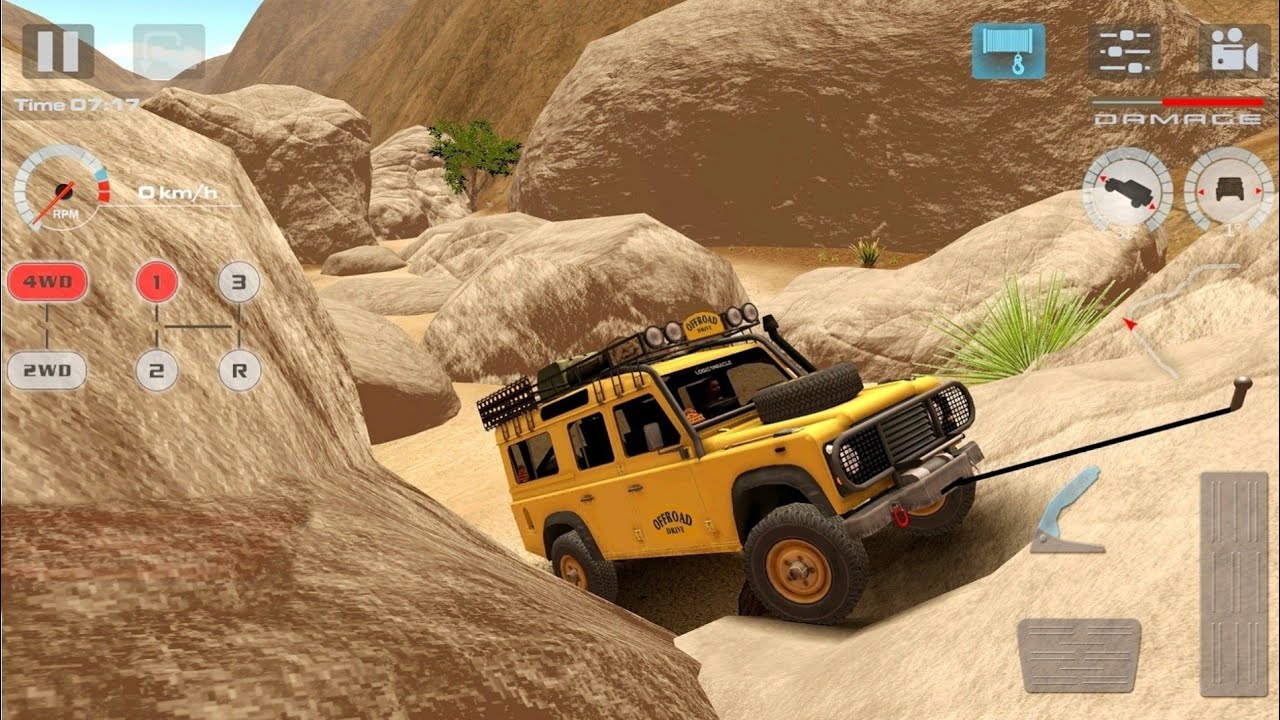 Very Tough Road To Drive In Desert | OffRoad Drive Desert Android Gameplay HD