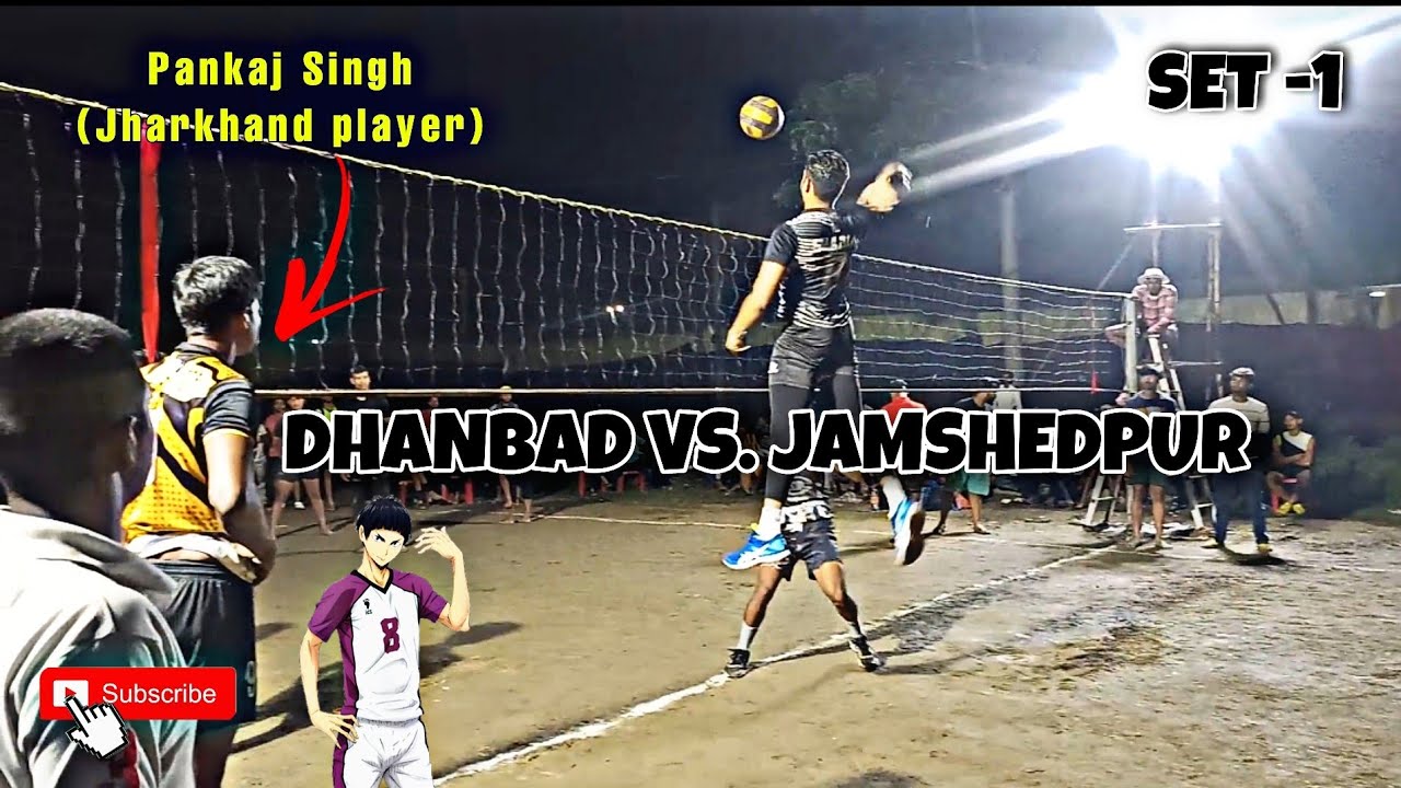 SET -1 Dhanbad(Pankaj Singh) vs. Jamshedpur(Purshottam & Deva)  |  Tournament at CHANDIL
