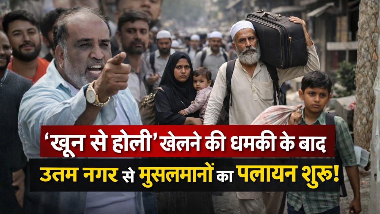 Uttam Nagar में मुसलमानों का पलायन: मुस्लिमों में दहशत क्यों? | Delhi Ground Report