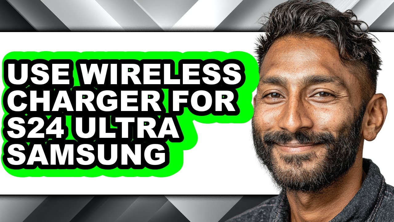 How to Use Wireless Charger for S24 Ultra Samsung (updated)