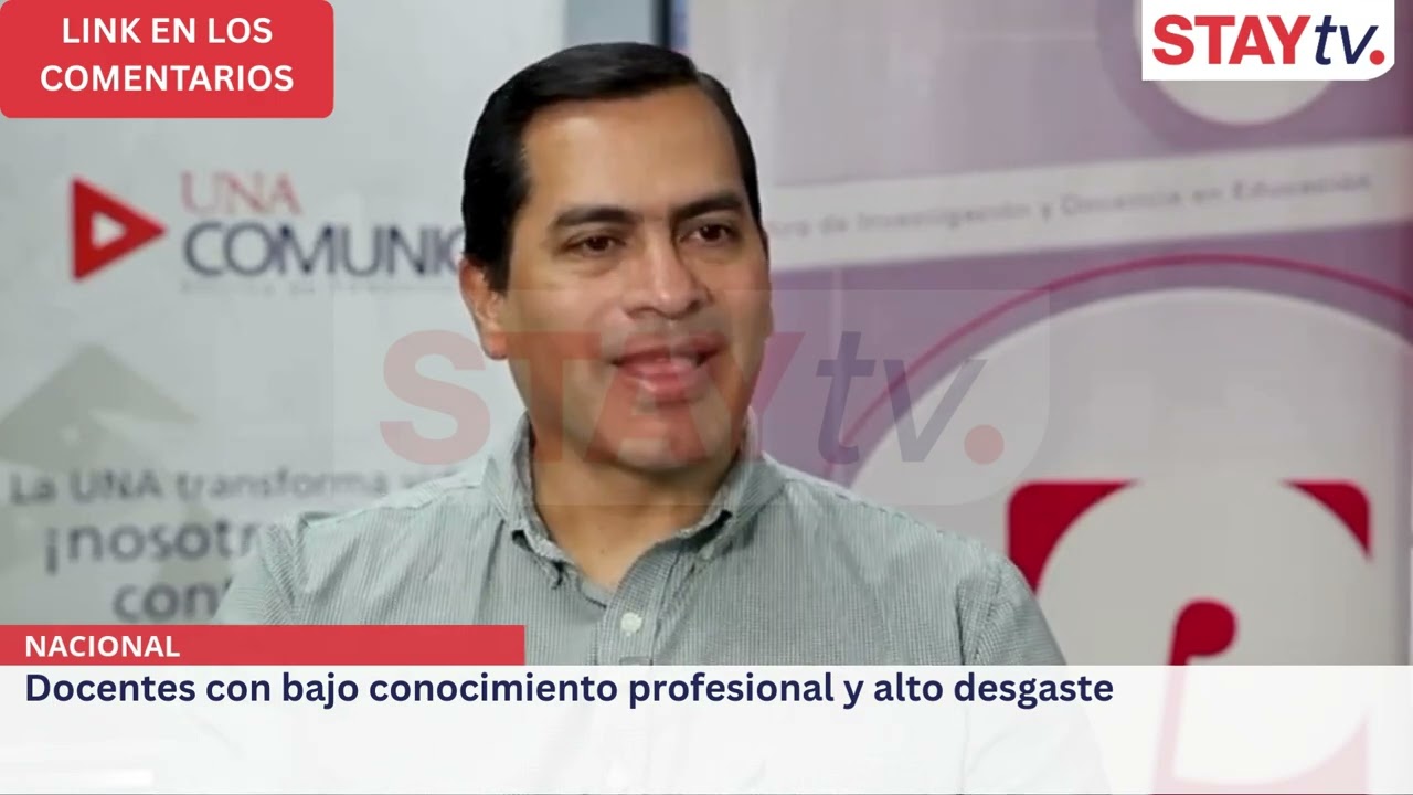 Docentes con bajo conocimiento profesional y alto desgaste
