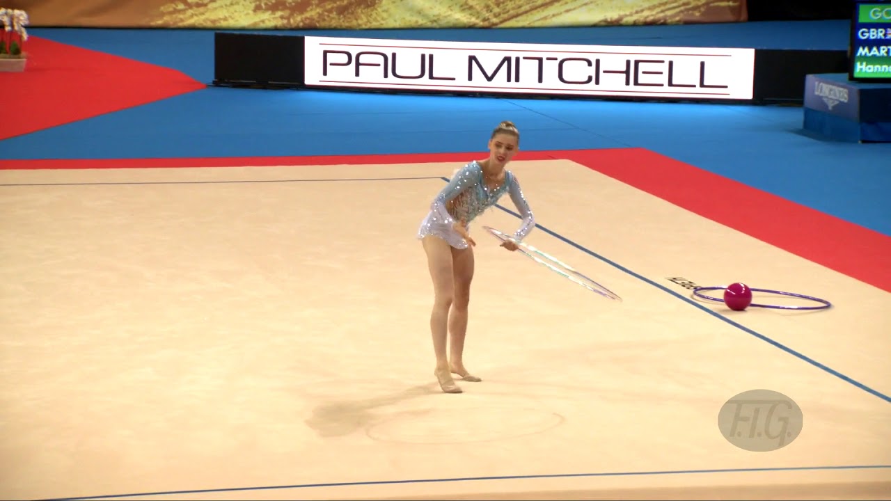 MARTIN Hannah (GBR) - 2018 Rhythmic Worlds, Sofia (BUL) - Qualifications Hoop