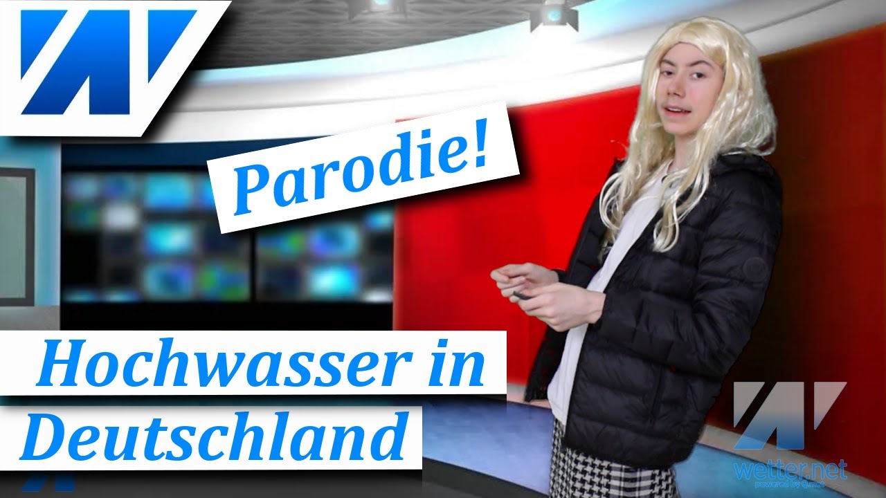 Hochwassergefahr! Wetter.net Parodie mit Kathy Schrey