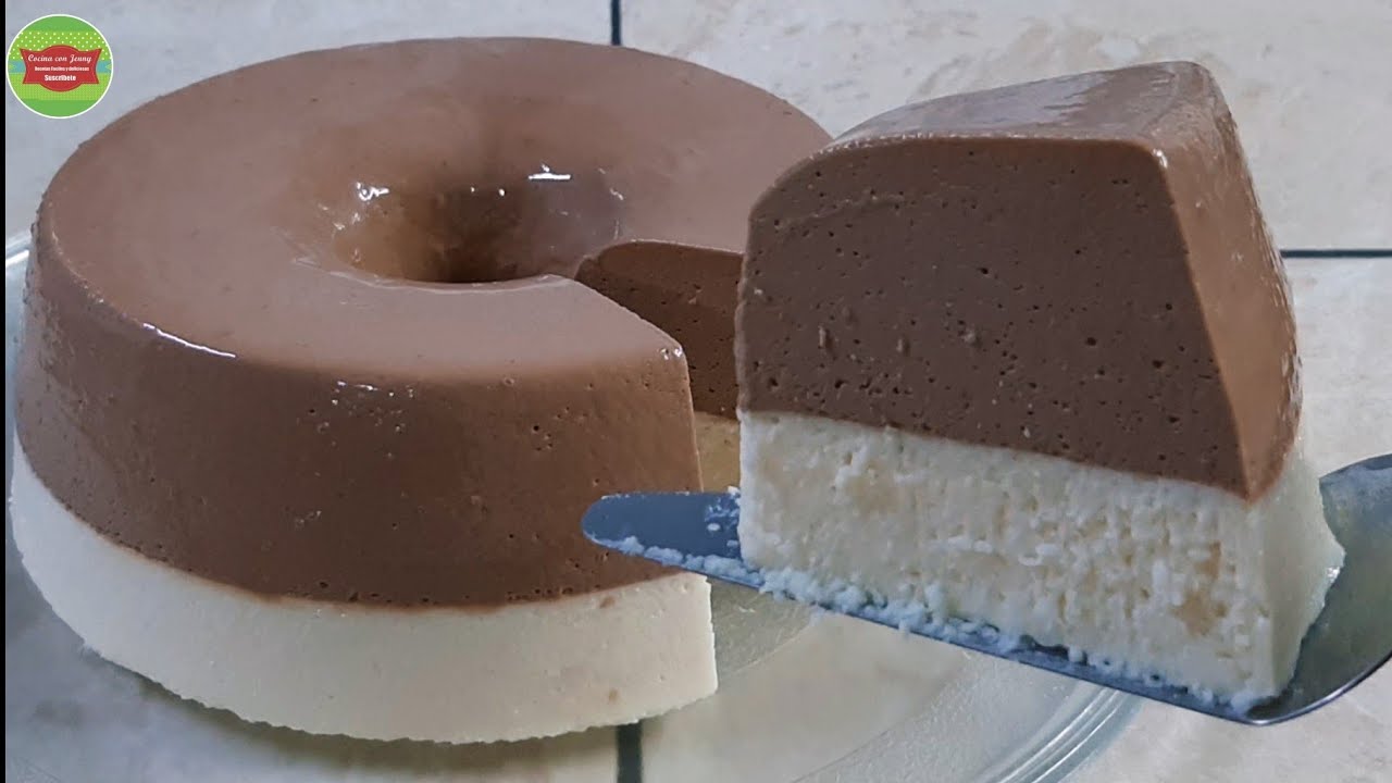 Postre exquisito se derrite en tu boca súper facil Sin HORNO  /  Cocina con Jenny