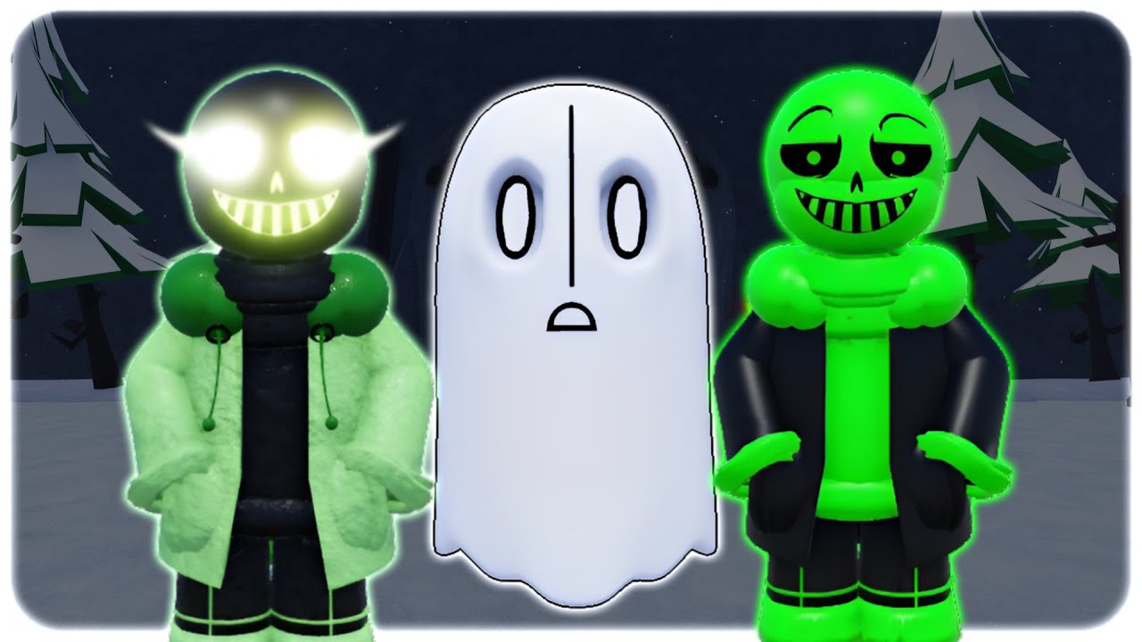 roblox# 862 [ Undertale: Timeline Collapse ] [ Napstablook , Green Sans ]