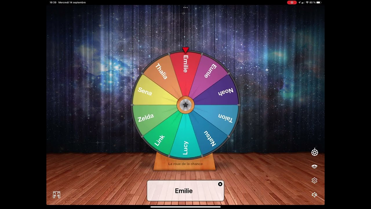 La roue de la chance